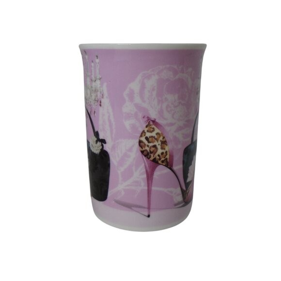 Mug Gift Set Ladies Accessories Pink and Black Mug in Gift Box 3526 - Picture 4 of 9